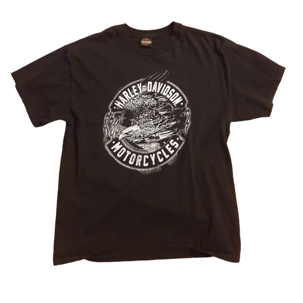 Harley Davidson Black Tshirt